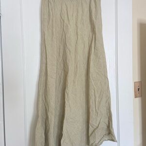 Linen skirt